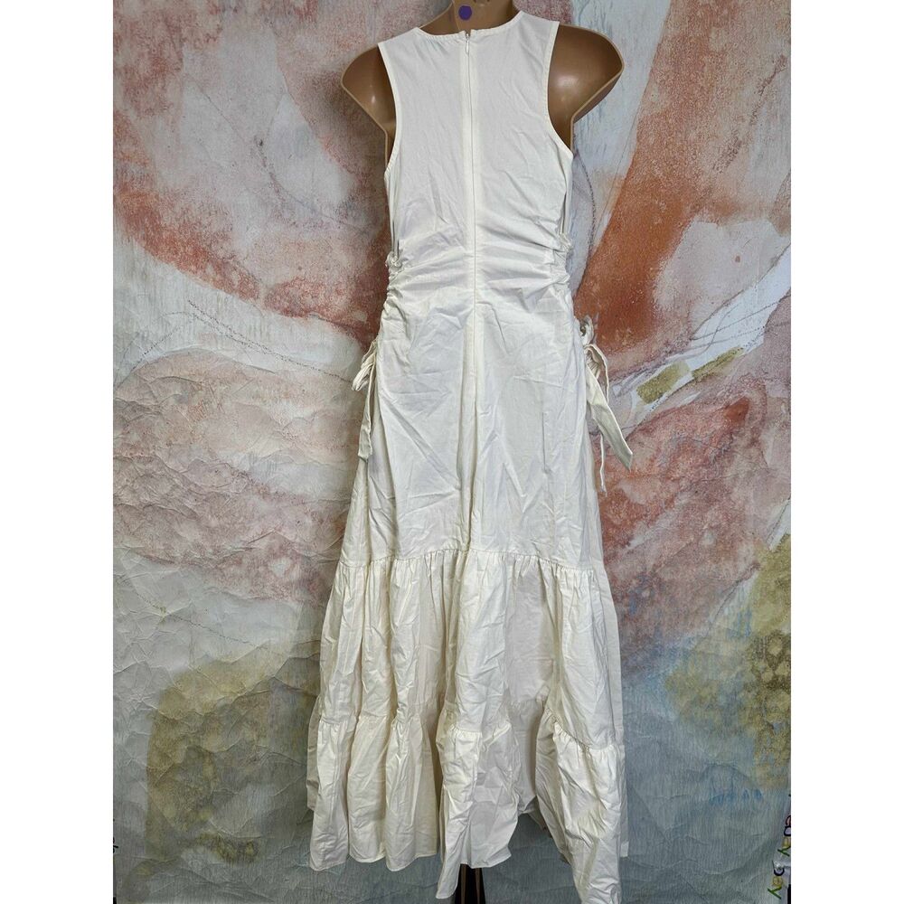 Free People Cream Midi Dress with Side Cutouts - Picture 11 of 13